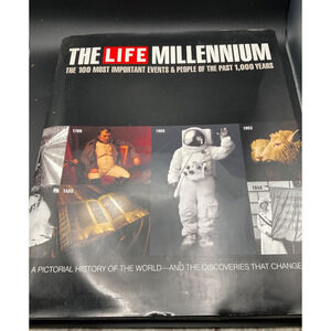 The Life Millennium Hardcover Book 1998 Illustrated History of 1000 Years